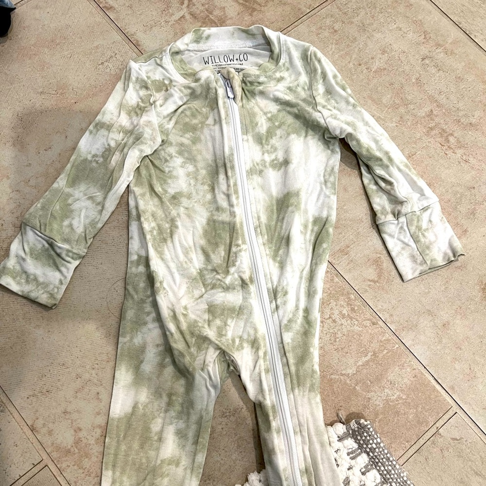 gently used Willow + Co footie sleeper